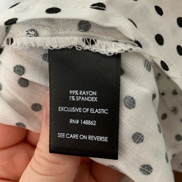 Torrid polka dot blouse top - Picture 6 of 6